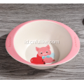 Hewan Kartun Lucu Binaural Bowl Plastik